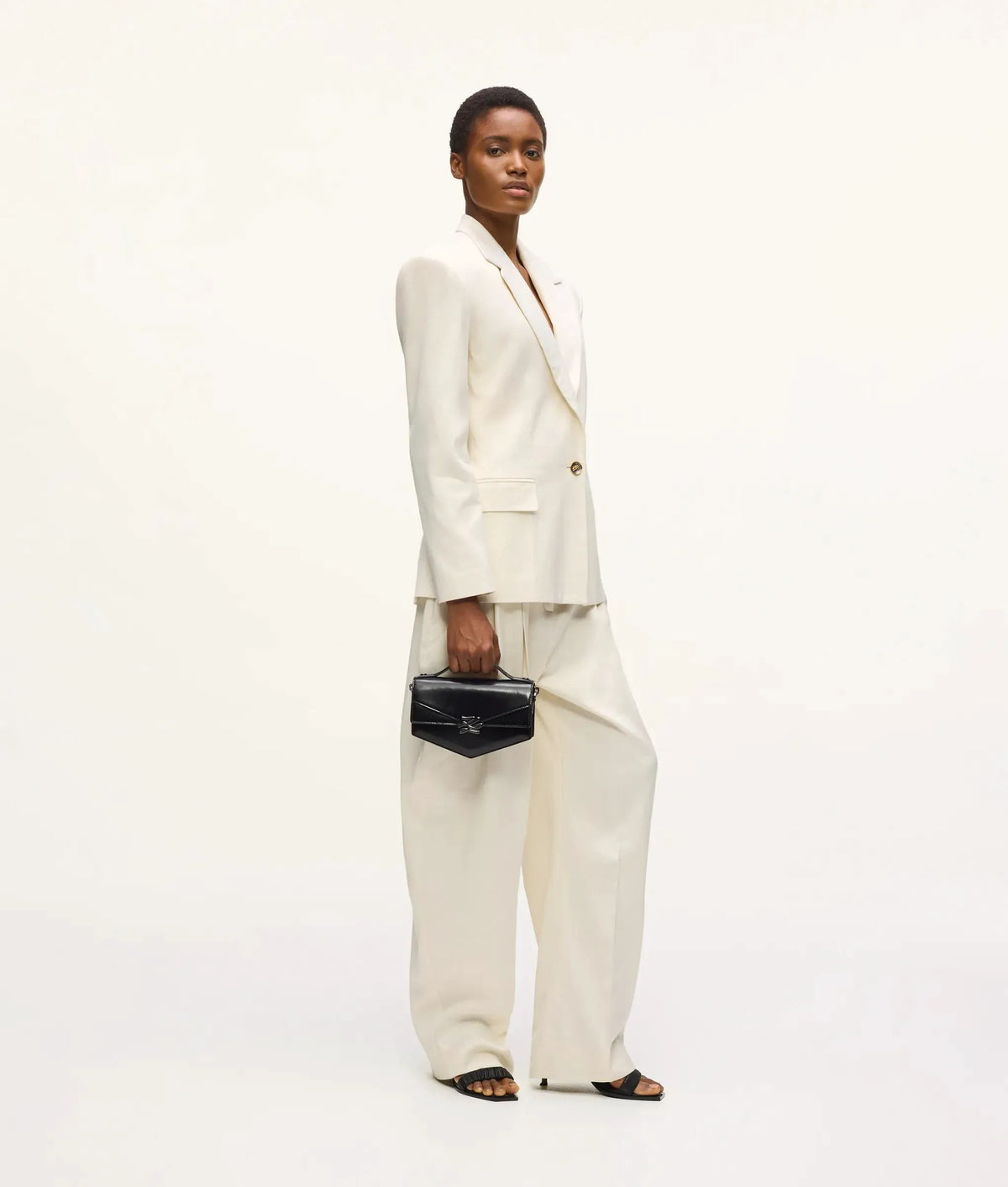 KL Studio barrel-leg pants