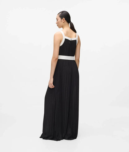 Pleated jumpsuit