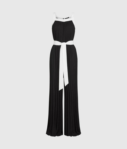 Pleated jumpsuit