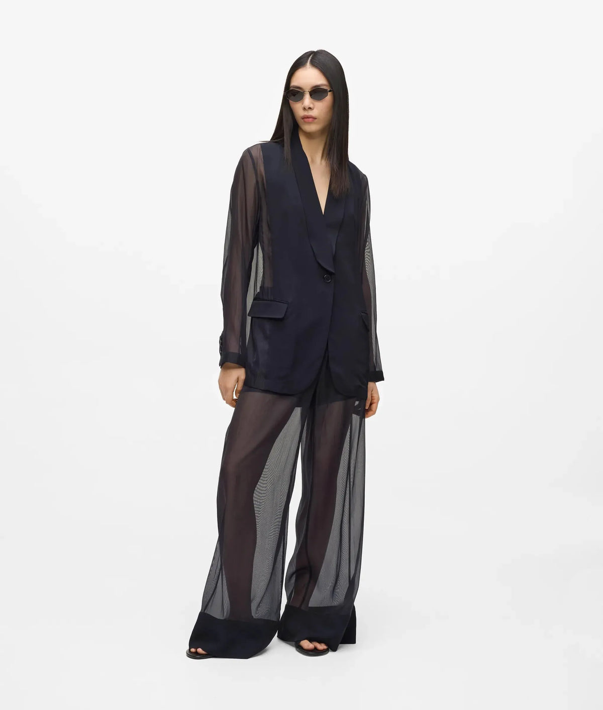 Organza blazer