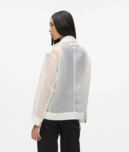 Organza biker jacket