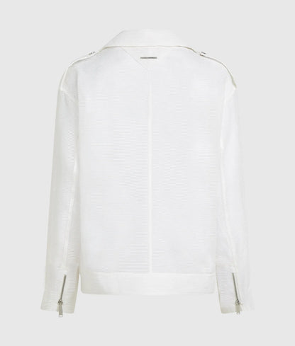 Organza biker jacket