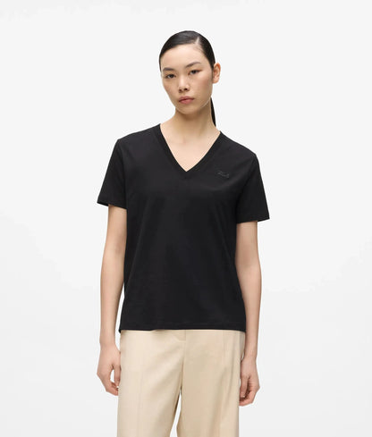 Signature V-neck T-shirt