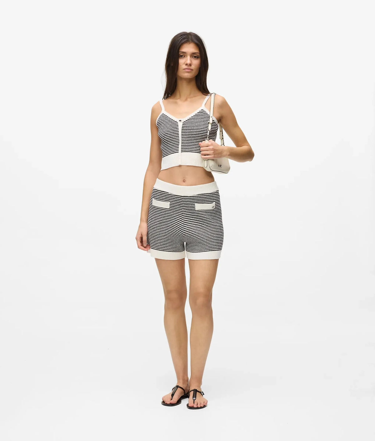 Ikon striped knit top