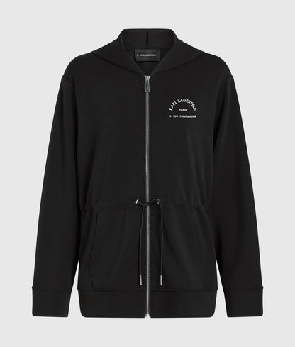 Rue St-Guillaume zip-up hoodie