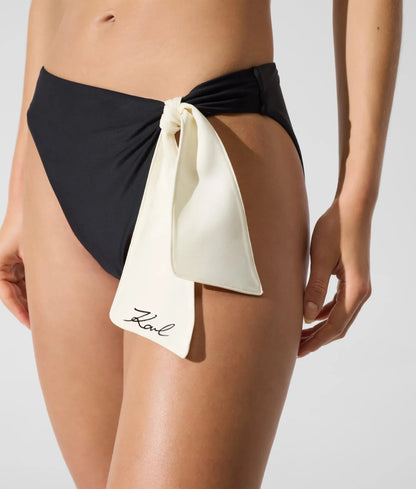 Signature bow bikini bottoms