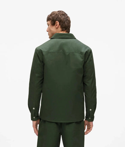 Lightly padded shirt jacket