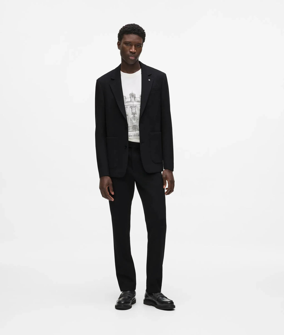 Patch pocket punto blazer
