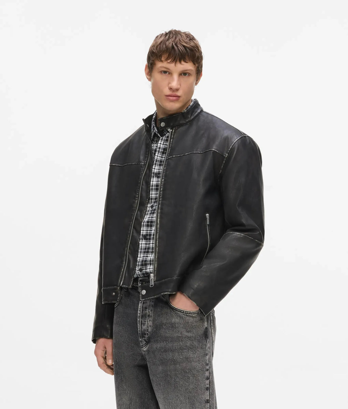 Karl Quote biker jacket