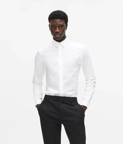 Monogram slim‑fit T‑shirt