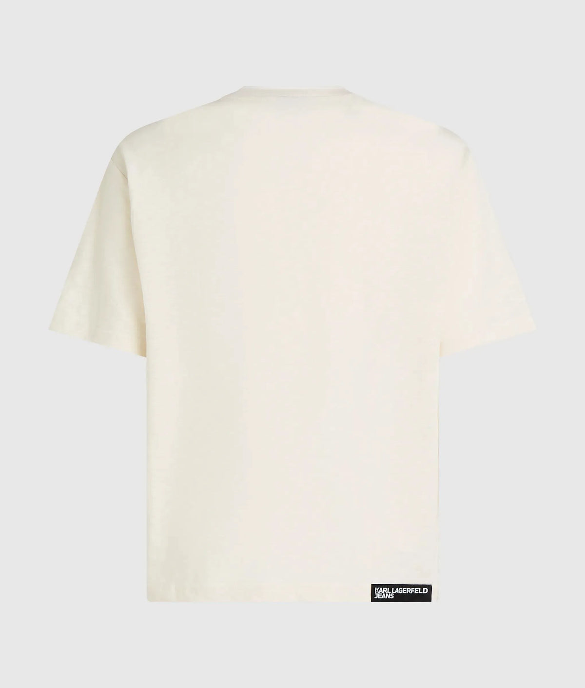 Distressed Monogram boxy T-shirt