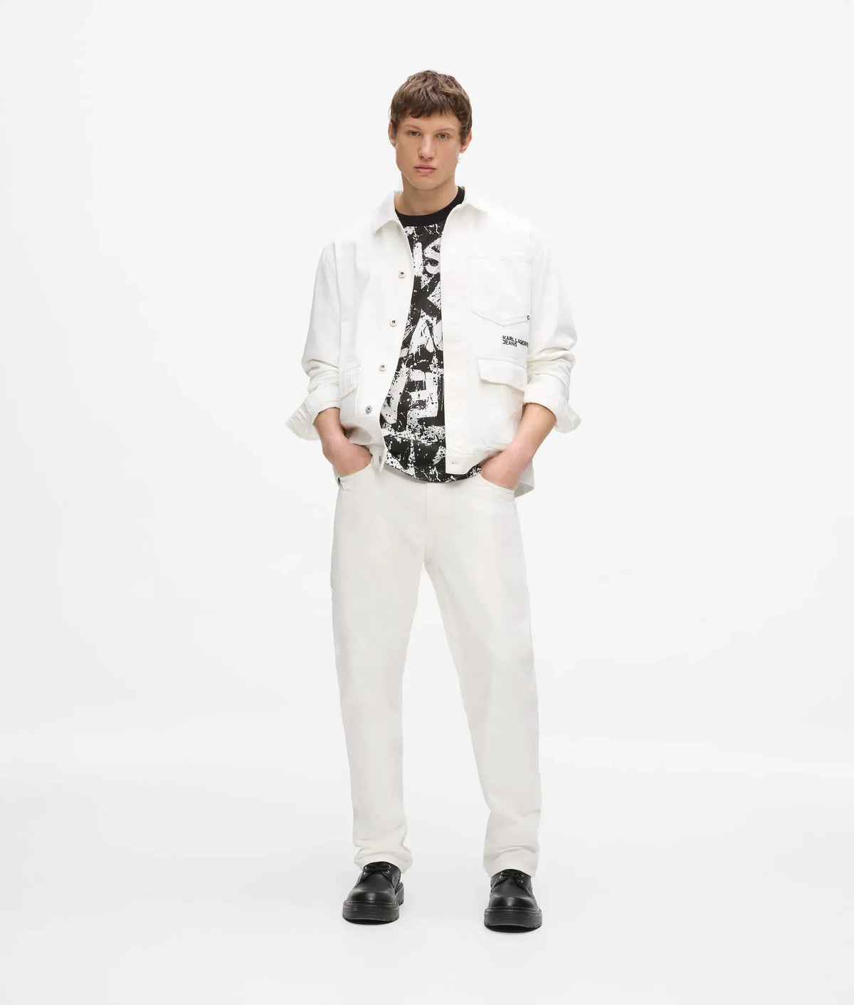 Relaxed all-over graphic T-shirt