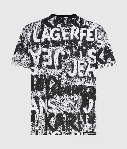 Relaxed all-over graphic T-shirt