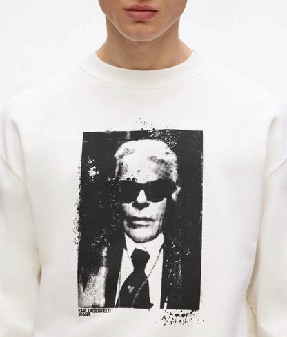 Relaxed Karl print sweatshirt