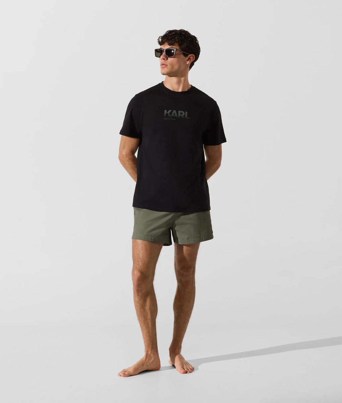 Ombré logo beach T-shirt