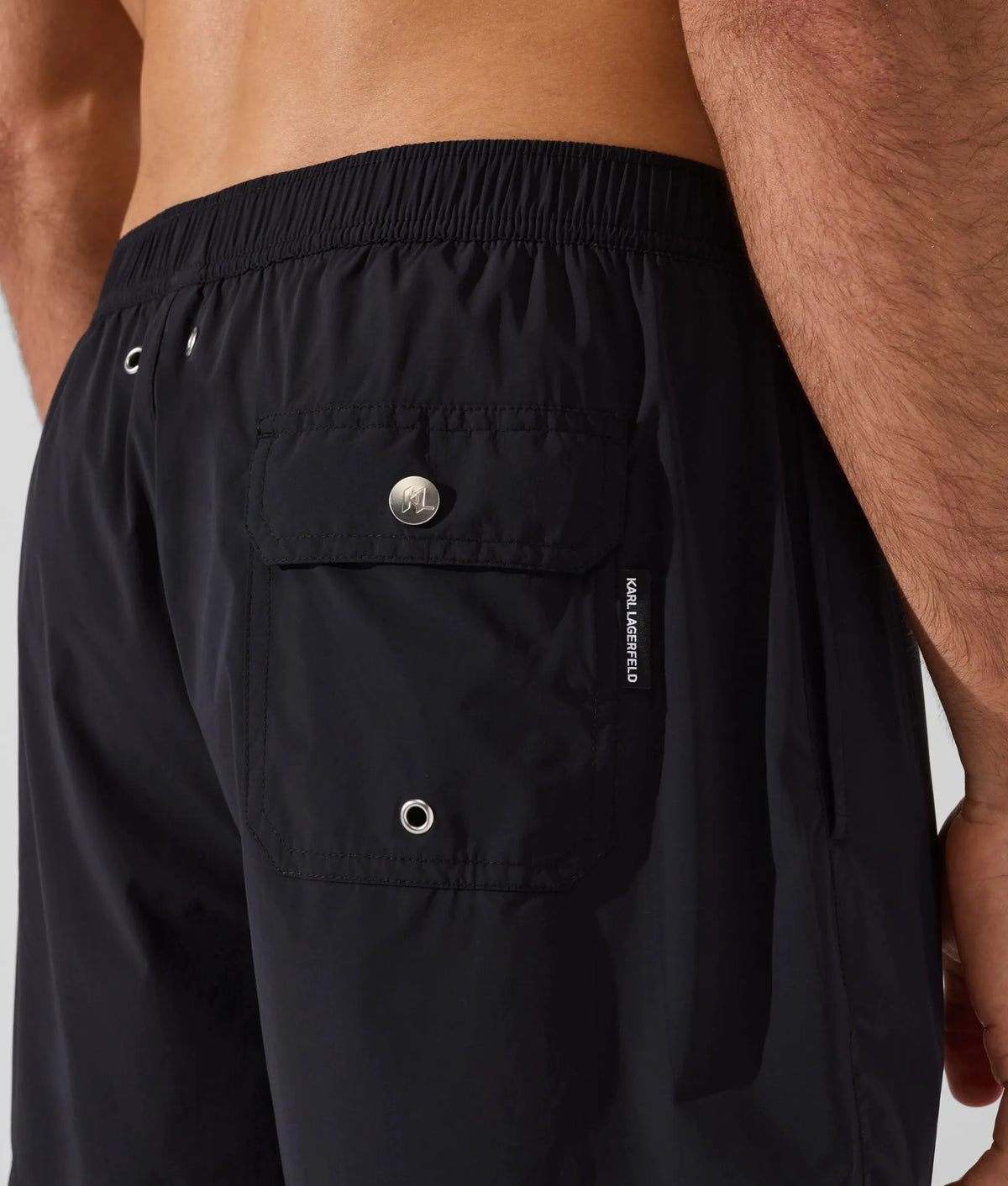 Logo stretch short boardshorts