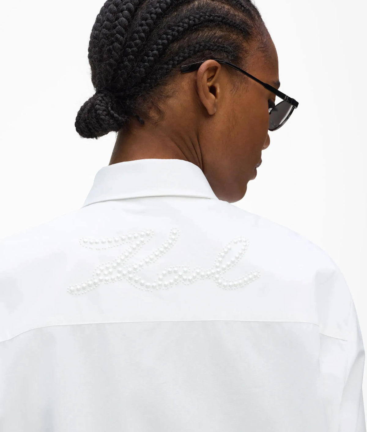 Signature poplin tunic shirt