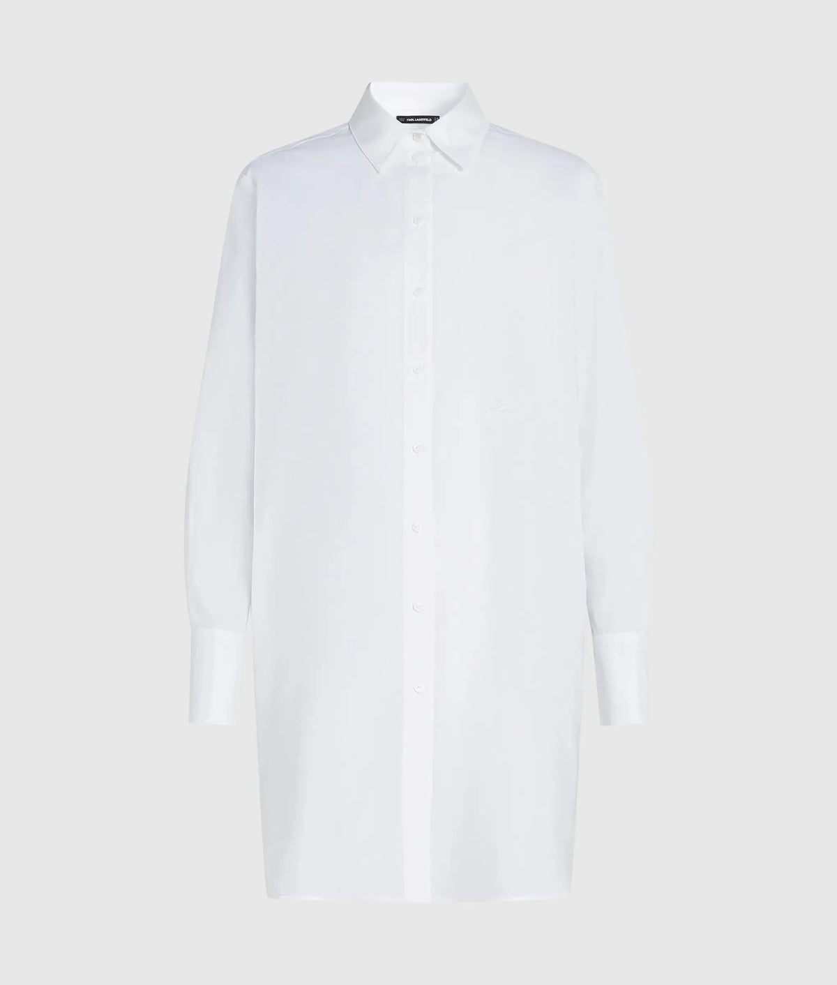 Signature poplin tunic shirt