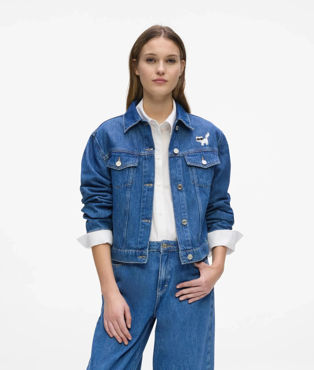 Ikon Choupette denim jacket