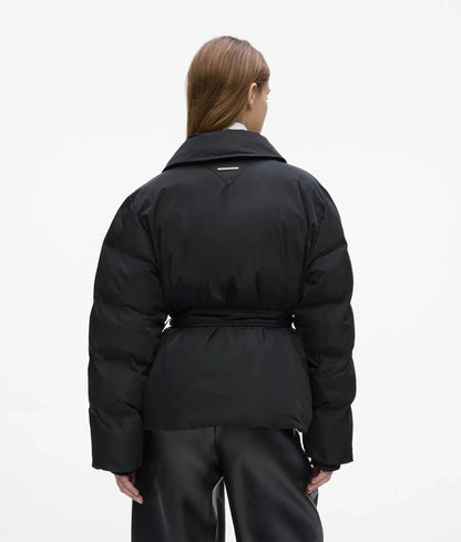 Biker puffer jacket