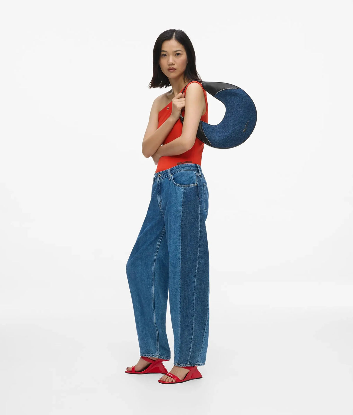 One-shoulder top