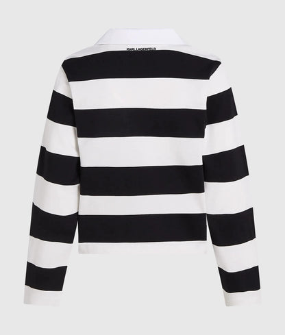 Ikon stripe rugby shirt