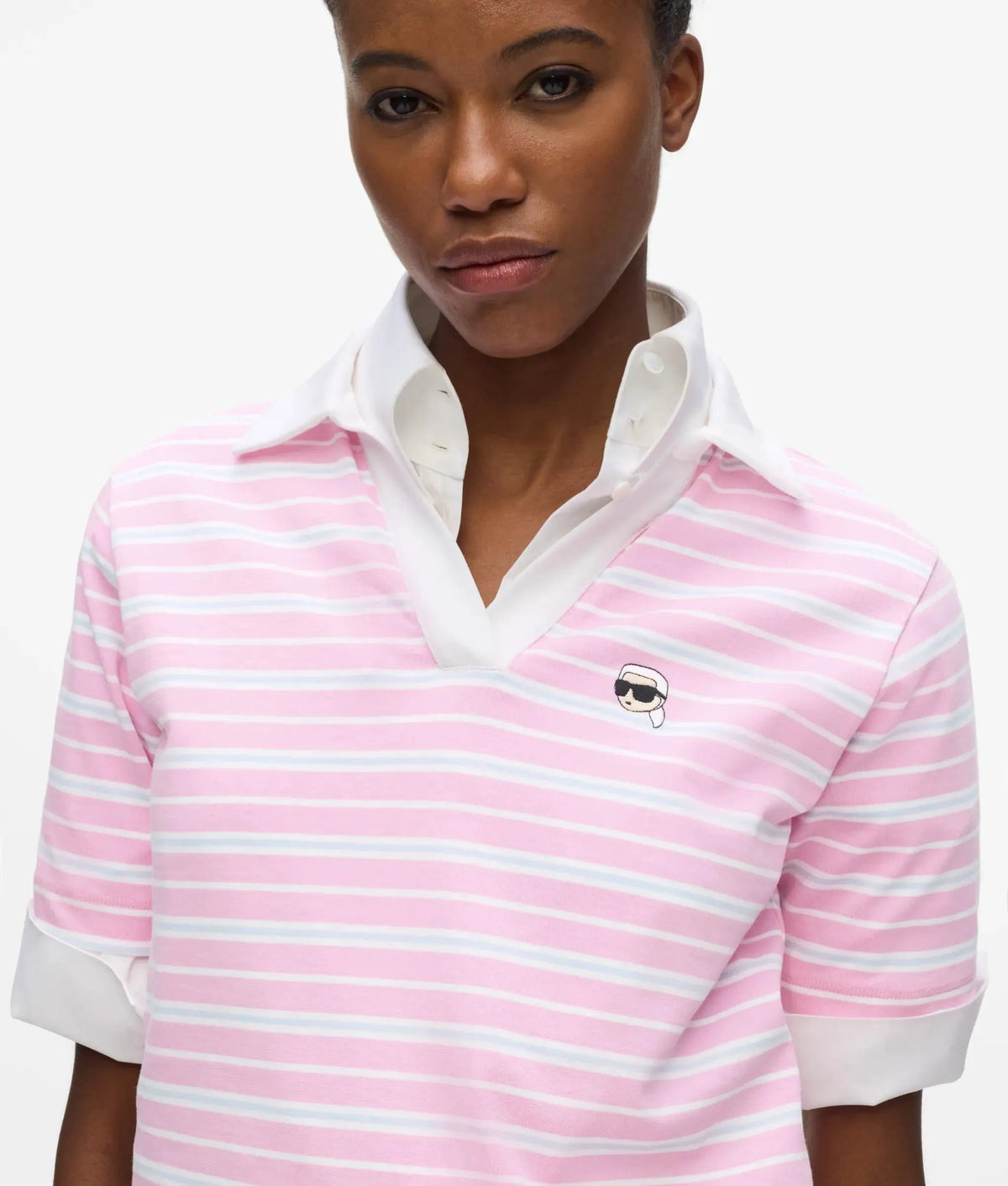Ikon stripe polo shirt