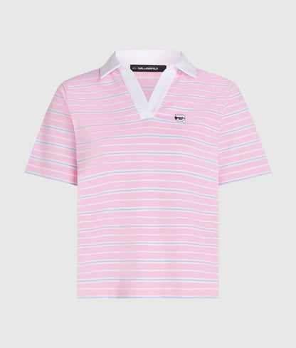Ikon stripe polo shirt