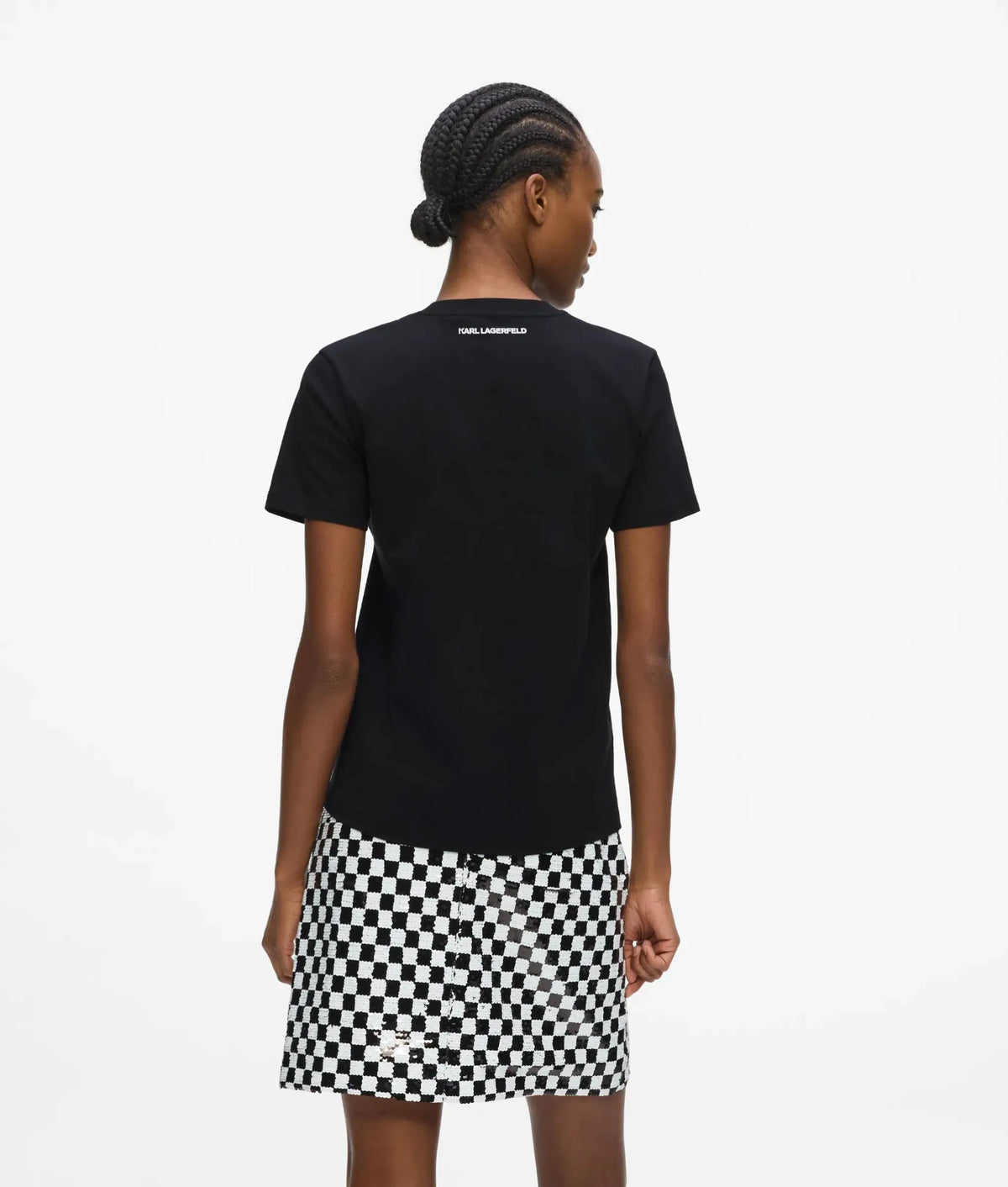 Illustrated portrait T-shirt