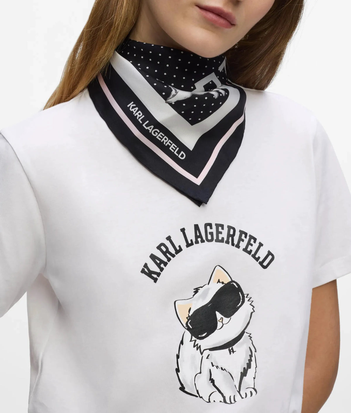 Exclusive Ikon Choupette graphic T-shirt