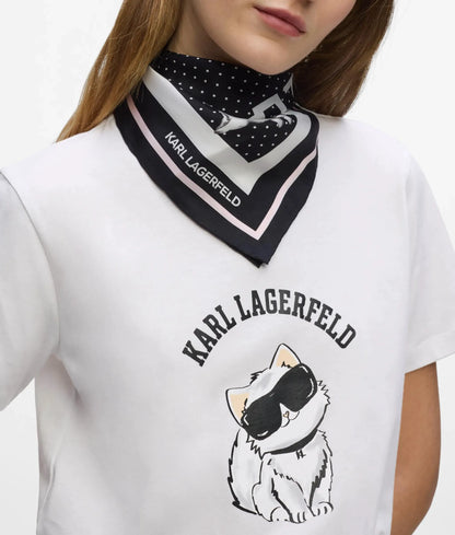 Exclusive Ikon Choupette graphic T-shirt