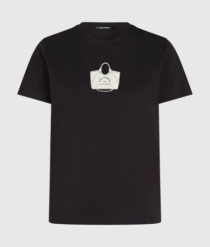 Exclusive bag motif T-shirt