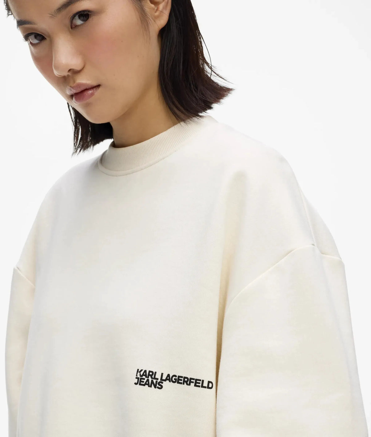 Boxy Karl quote sweatshirt