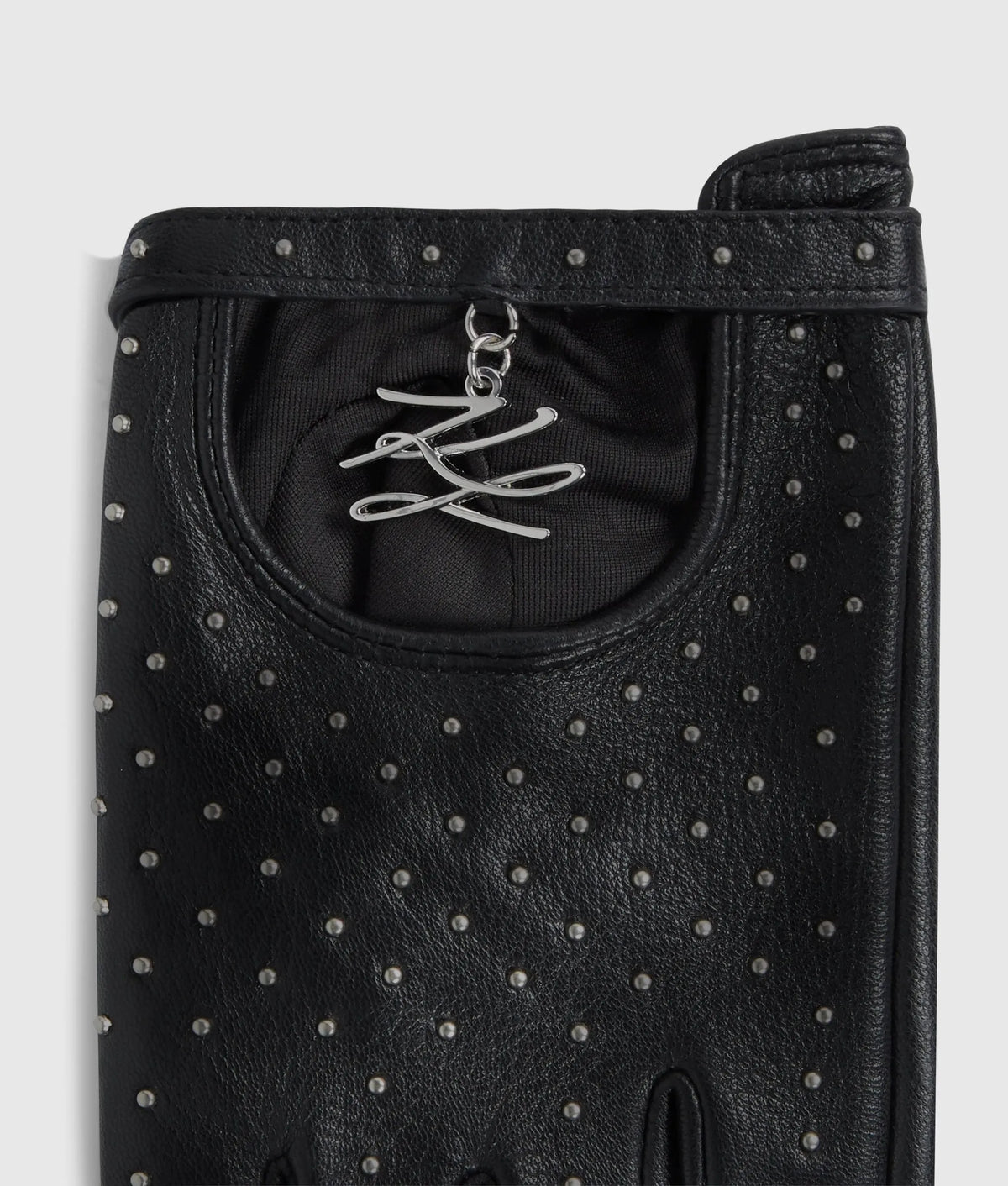 K/Autograph studded fingerless gloves