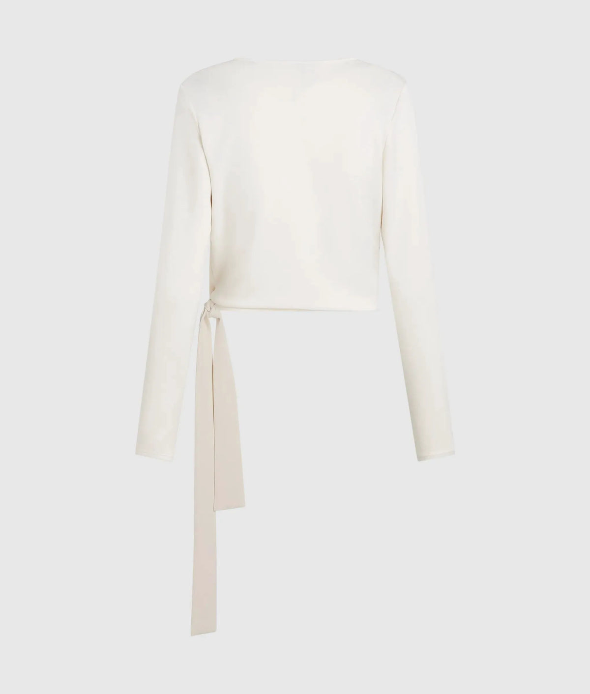 Loungewear wrap top