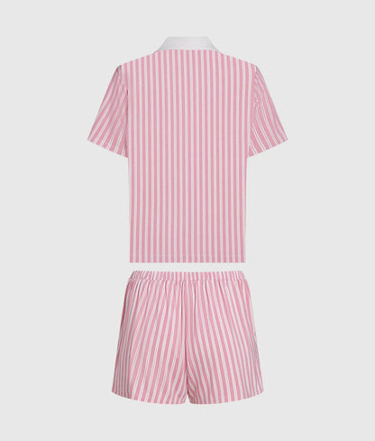 Signature stripe pajama set