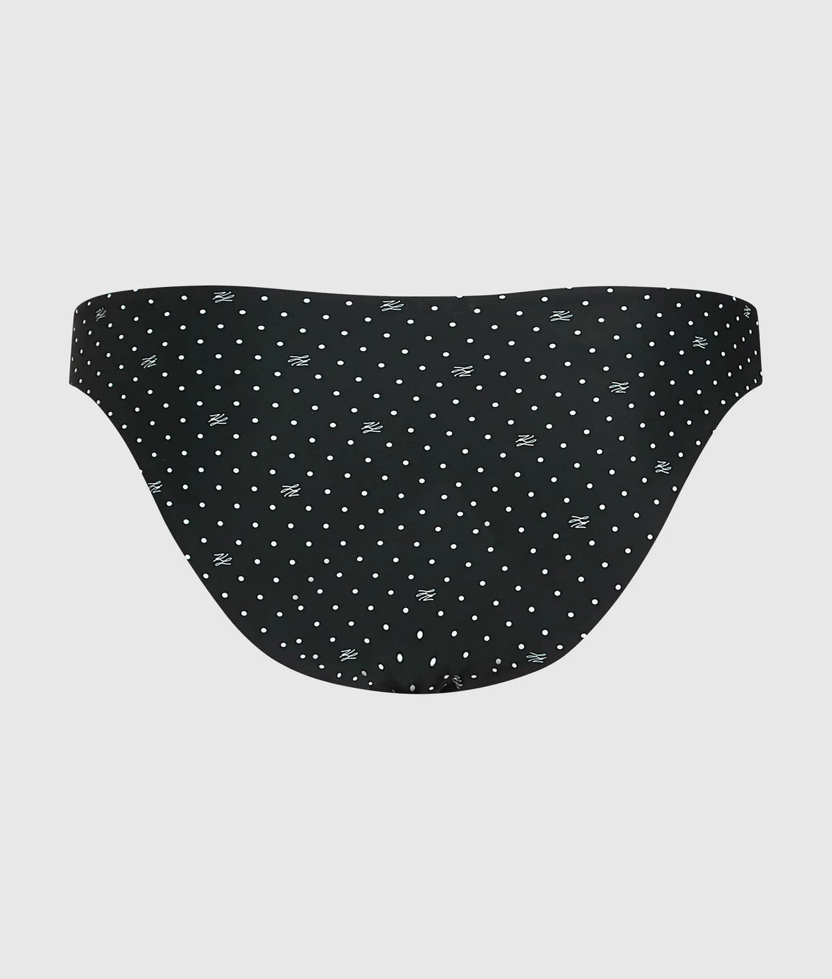 Polka dot cheeky bikini bottom