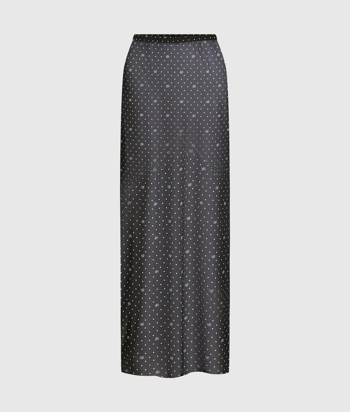 Polka dot mesh pareo
