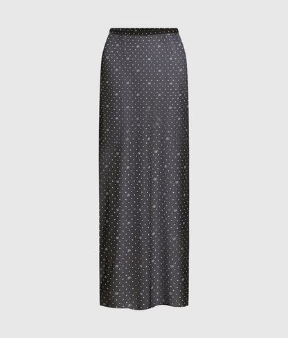 Polka dot mesh pareo