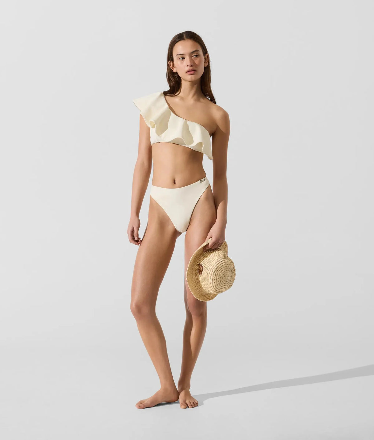 Signature ruffle bikini top