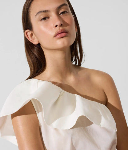 Signature ruffle beach dress