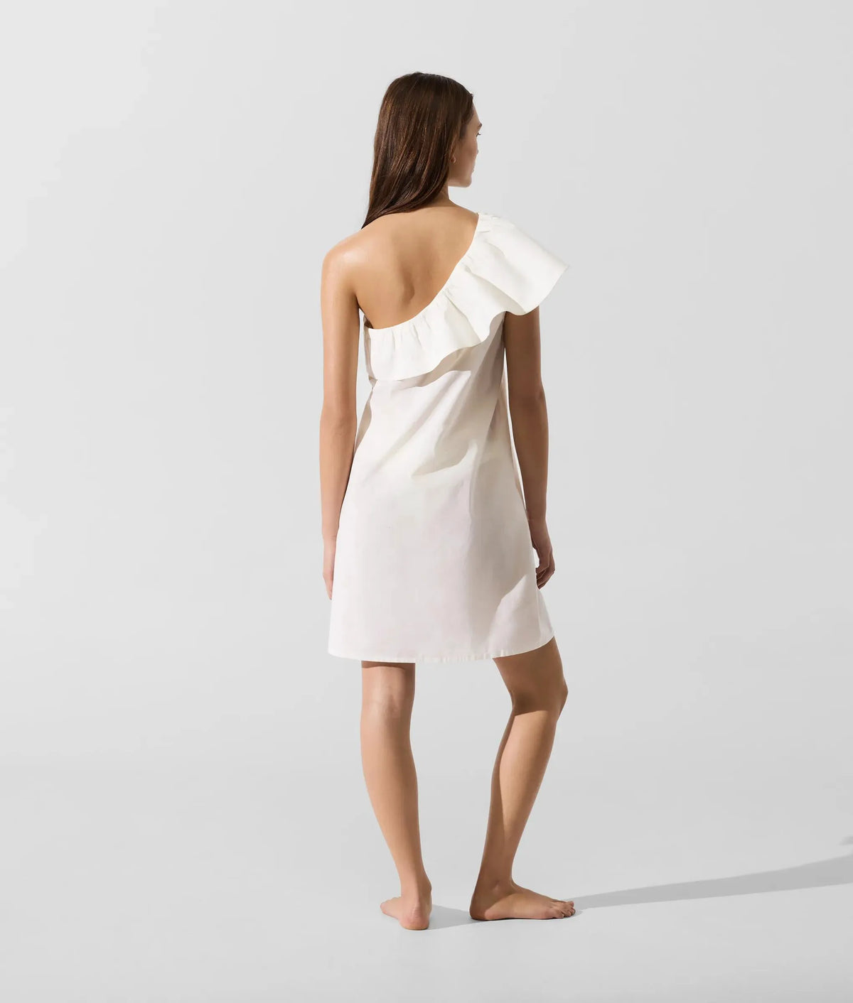 Signature ruffle beach dress