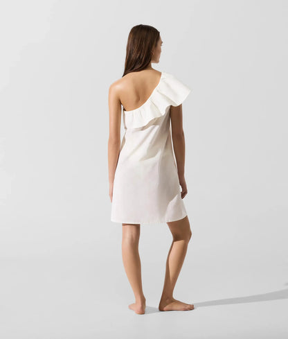 Signature ruffle beach dress