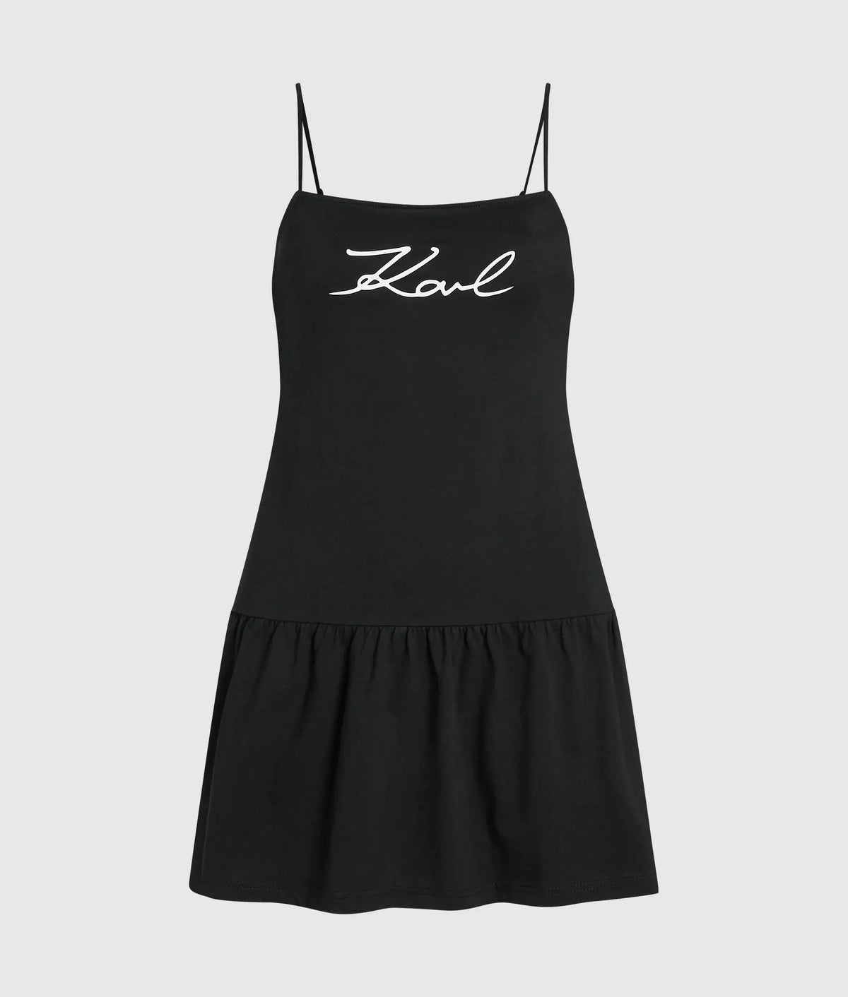 Signature jersey mini beach dress