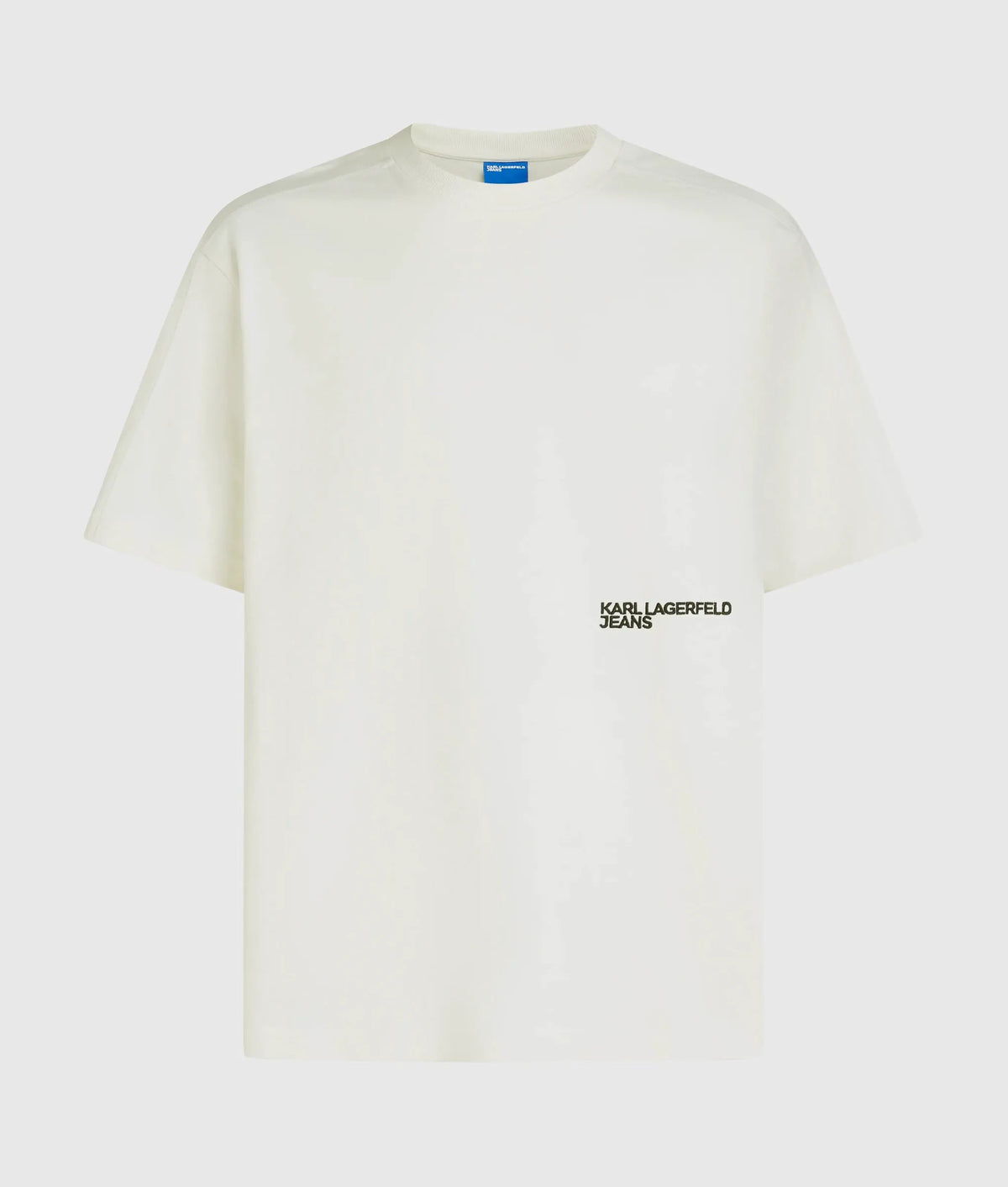 Relaxed seam-detail T-shirt
