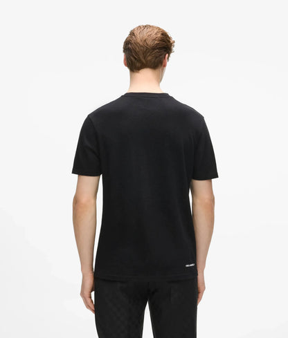 Monogram wool-blend T-shirt