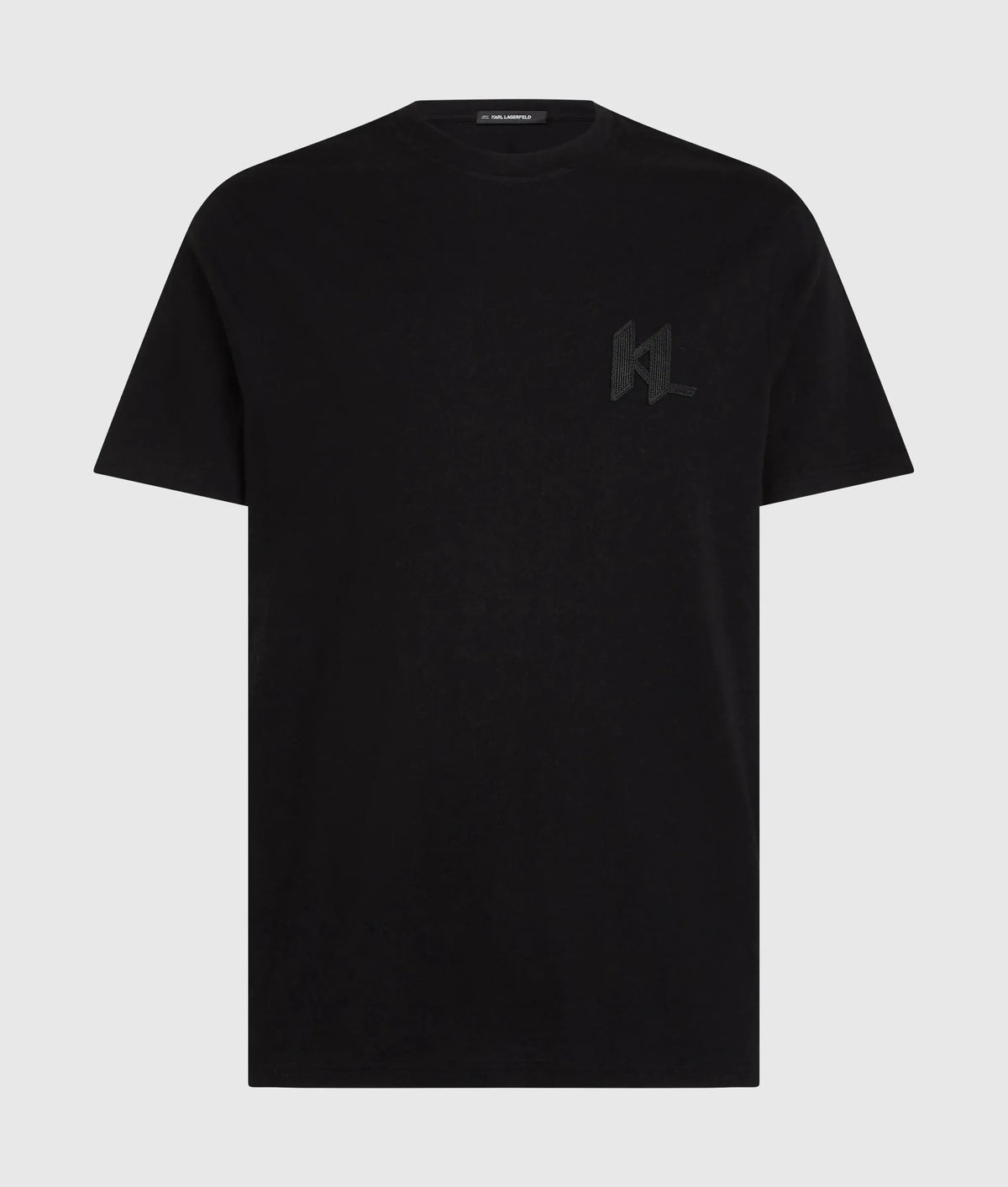 Monogram wool-blend T-shirt
