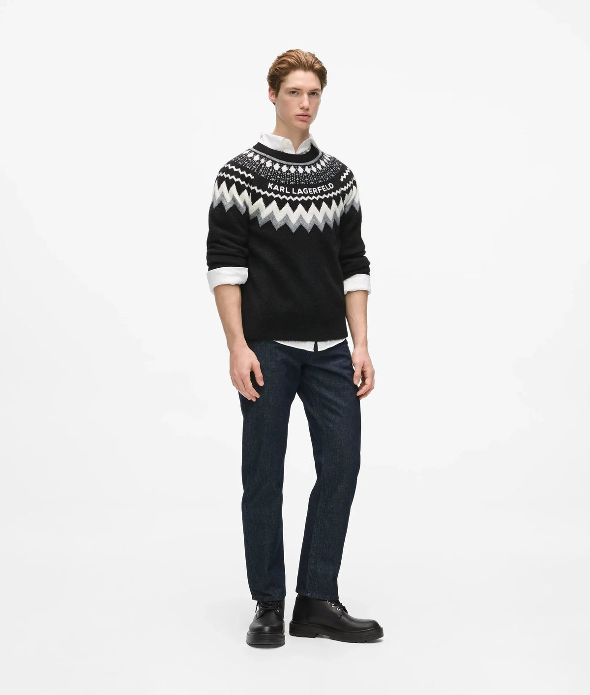 Fairisle knitted sweater