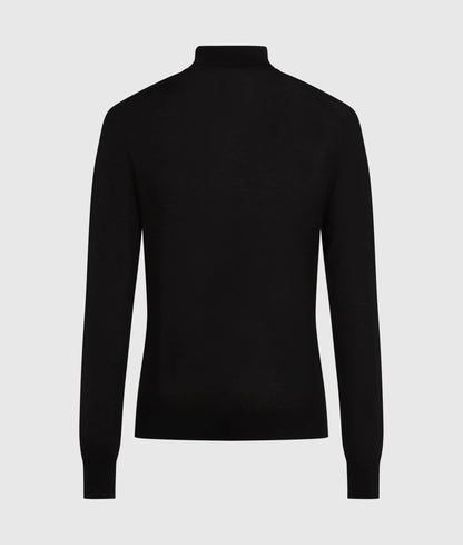 Monogram wool turtleneck sweater
