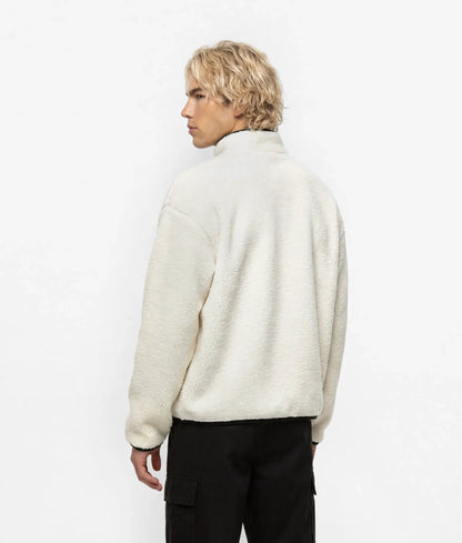 Half-zip fleece sweatshirt